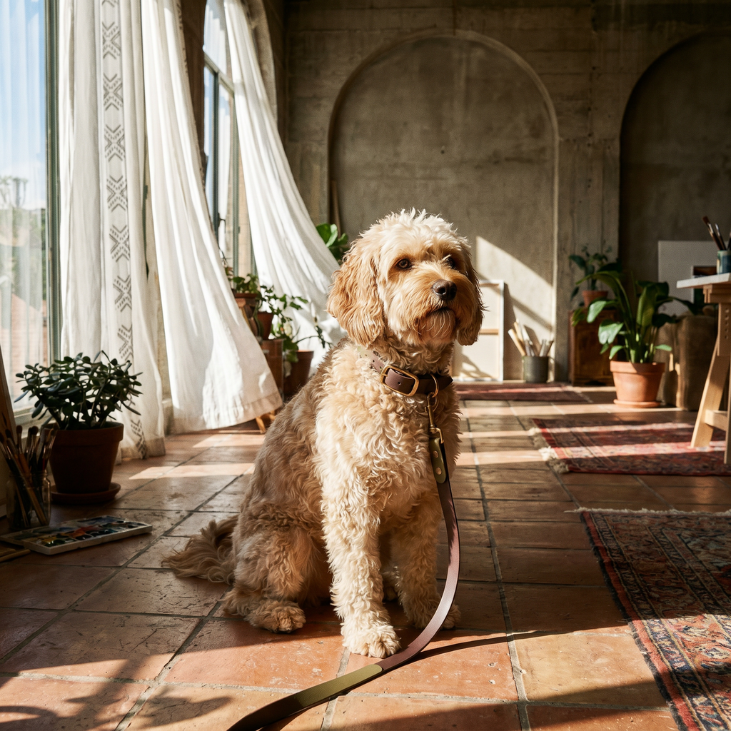 Brown and Olive Lead