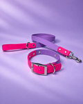 Pink and Amethyst Collar