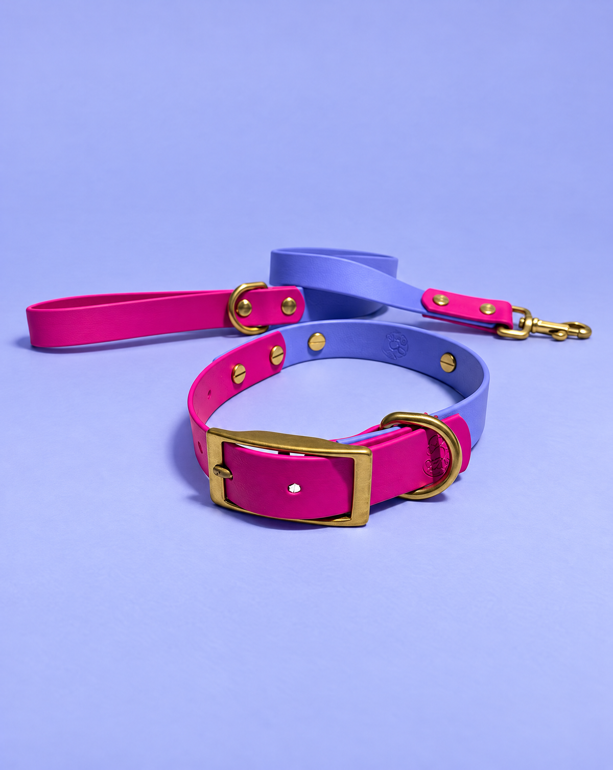 Magenta and Periwinkle Collar