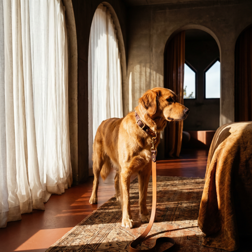 Brown and Caramel Collar