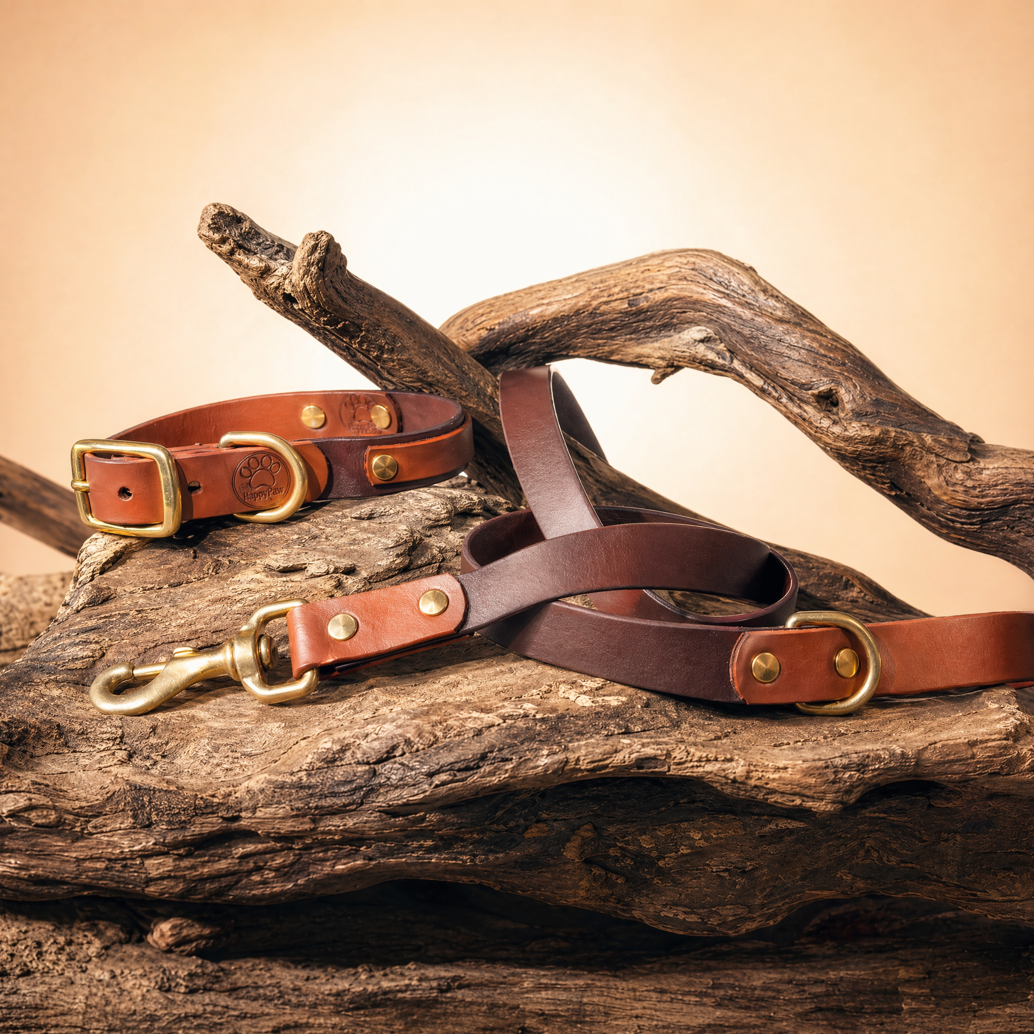 Milk Chocolate and Brown Collar