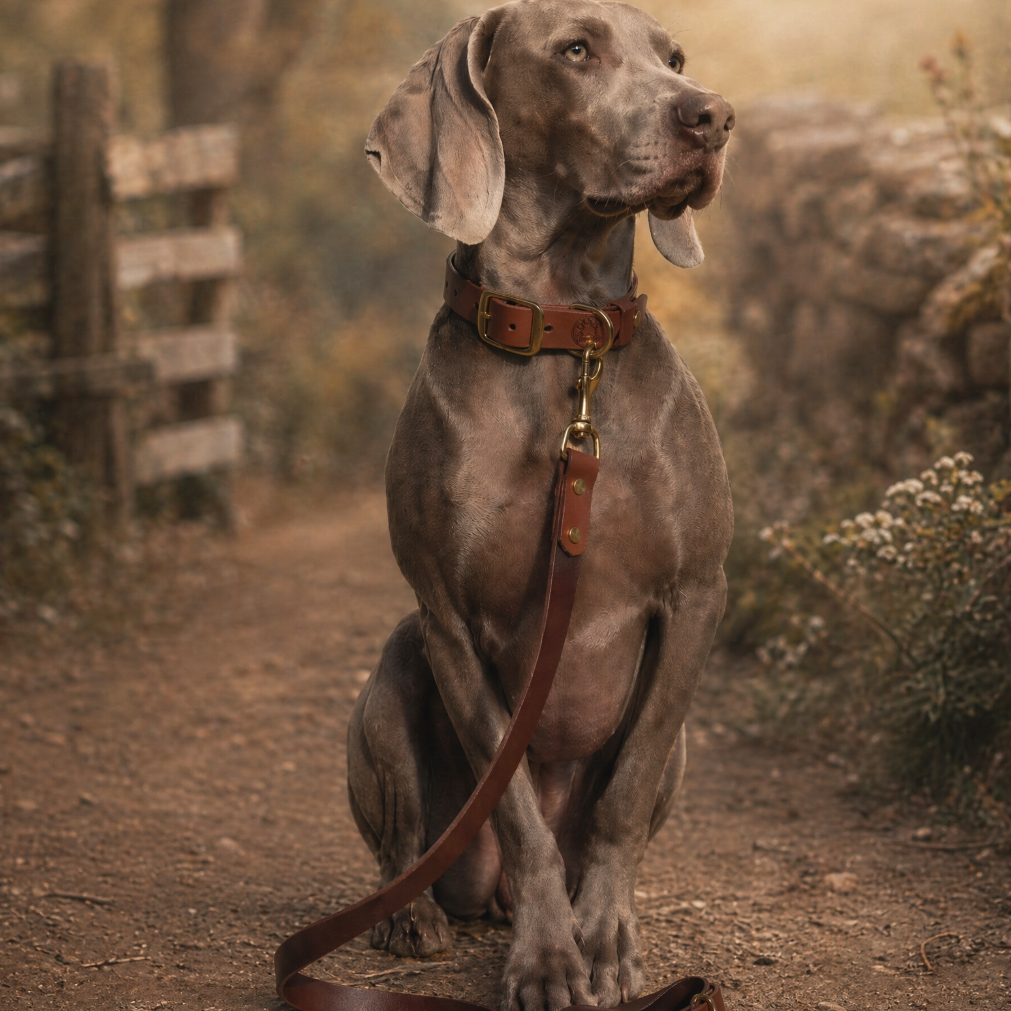 Milk Chocolate and Brown Collar