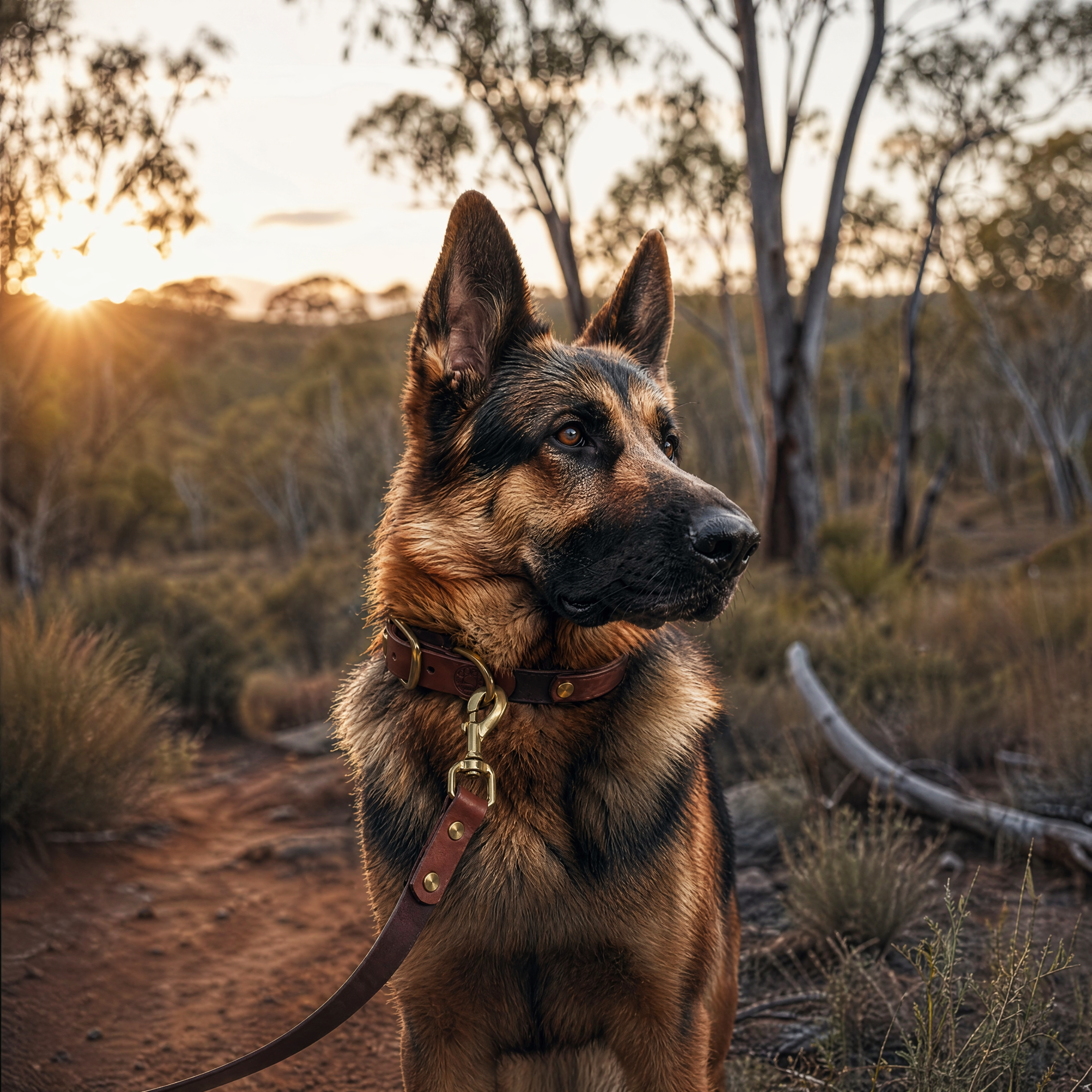 Milk Chocolate and Brown Collar