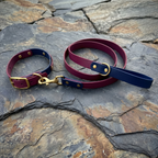 Maroon and Navy Lead