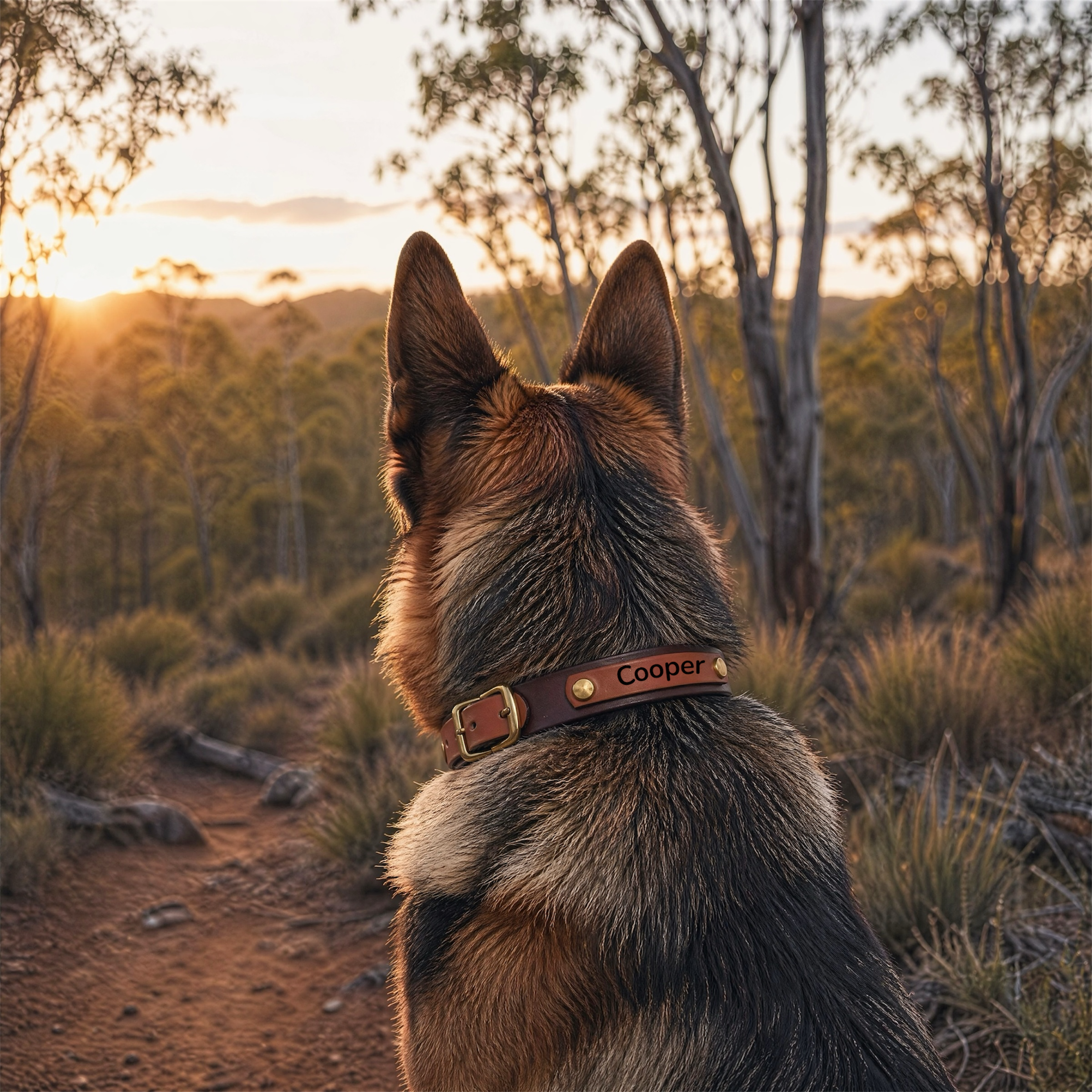 Milk Chocolate and Brown Collar